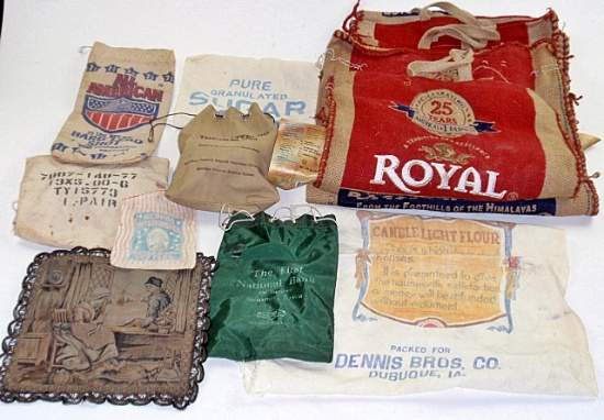 12 Vintage Textiles & Bags
