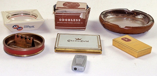 7 Pc Smoking Collectibles