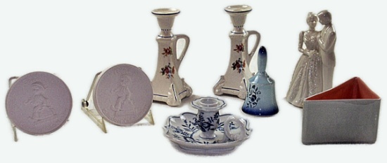 8Pc Vintage Ceramics