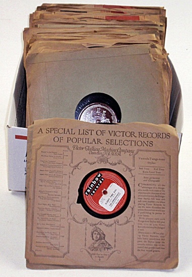 Antique records lot (60+)