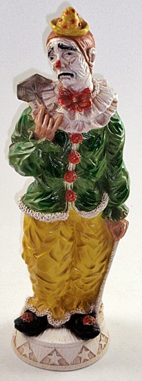 Vintage clown statue