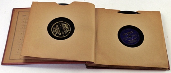 Vintage record album and lot of records