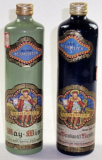 2 Vintage bottles of German wine