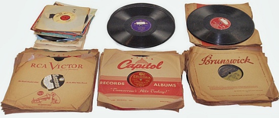 Over 60 78Rpm Records