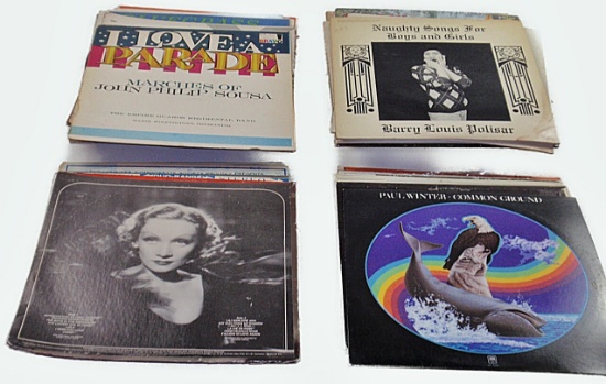 Over 70 LP Vinyl Records,
