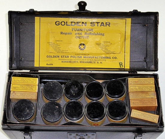 A Vintage Golden Star Furniture Refinishing Outfit
