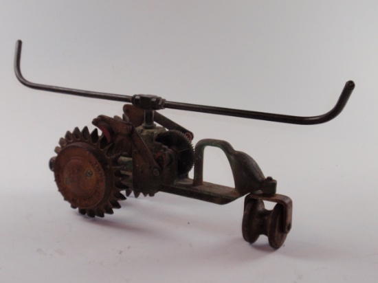 A Walking Lawn Sprinkler