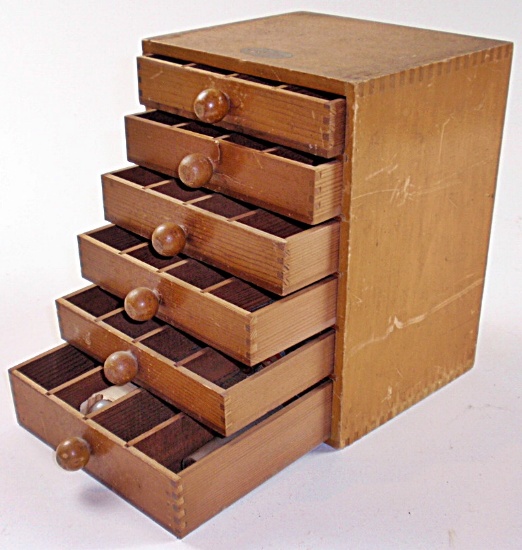 A Wirt Radio-Electronics Resistor Cabinet w/Contents