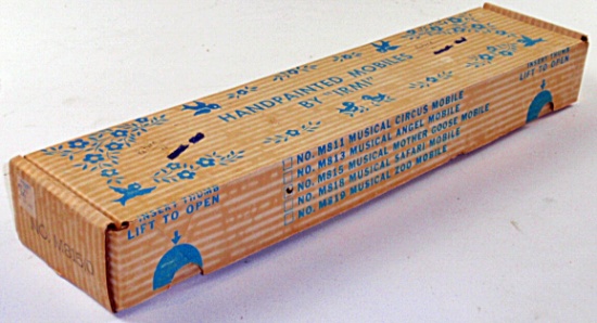 A Musical "Mother Goose" Crib Mobile