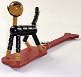 A Fisher Price  Animated Wood String Toy