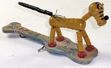 A Fisher Price  Animated Wood String Toy