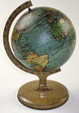A J. Chein Tin Litho Tor Globe in Exc+ cond. 9