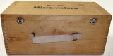 A 6 Pc boxed Mitutoyo Micrometer Set
