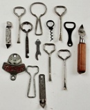 A 14 Pc Collection of Bottle Openers,