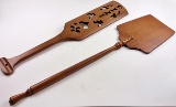 A Pair Of Early American Style Baker's Peels