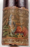 An India Gold Paint Bottle