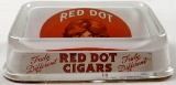 A Red Dot Cigars Change Tray