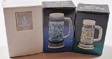 3 Vintage Avon Beer Steins