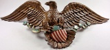 A Large American Eagle Mantle Plaque