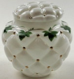A Vintage Consolidated Glass Cookie Jar,