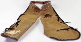 A Pair of Childs Western Leather Chaps