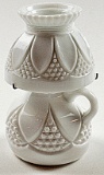 Milk Glass Miniature Lamp