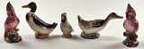 5 Vintage Bird Figures Incl Stangl