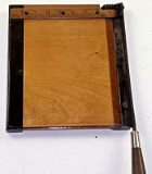 A Vintage Wood Cutting Board Trimmer
