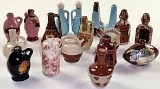 18 Vintage Miniature Liquor Bottles