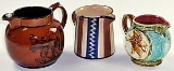 3 Jugs or Pitchers