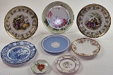 8 Vintage Porcelain Plates