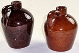 2 Roycroft Stoneware Jugs