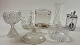 Box Lot Of Vintage Glassware