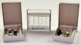 A Pair Vintage Of Boxed Candlesticks
