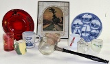 Lot of misc. souvenir dishes (11)