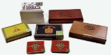 5 Vintage Cigar Boxes
