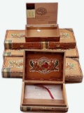 8 Wooden Cigar Boxes