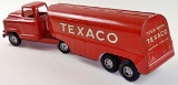 A Texaco Pressed Steel Toy Tanker