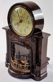 A Master Crafters Fireplace Clock