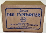 A Marx Junior Dial Typewriter