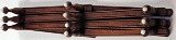 A 19th C. Expandable Walnut Coat-Hat Rack
