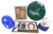 Dodgers' Collectibles (8), 1962 Admissions Tokens, Lucky Horseshoe Trigger Roy Rogers, Ron Perran...