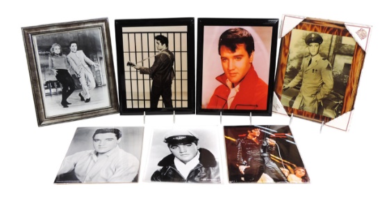 Elvis Presley Photographs (7), Promotional photographs featuring Elvis in his younger years, varies