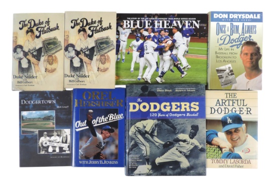 Dodgers' Books (8), Don Drysdale with Bob Verdi, "Once a Bum, Always a Dodger," My Life In Baseball