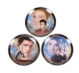 Elvis Presley Decorative Plates (3), Plate No. B3072A in the Limited Edition of 