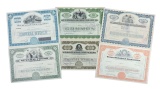 Stock Certificates (6), Western Maryland Railway Company, 100 Shares, c.1959, Crown Zellerback Co...