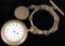 1894 Elgin National Pocket Watch 7 Jewels Size 6s movement # 5406007 (missing glass) with World's Co