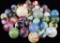 Lot of (40) better vintage Marbles includes some Peltiers.