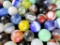 Lot of 250+ collector Marbles. Great variety!