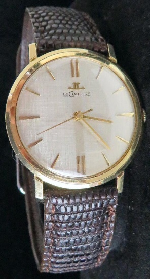 Le Coultre Men's Wristwatch.